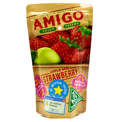 AMIGO - APPLE AND STRAWBERRY | 200ml